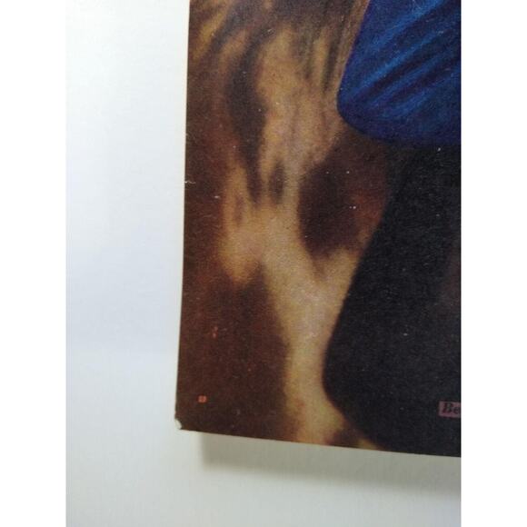 Lovely Lady Horse Art Print Vintage 1940s Lithograph Women Equestrian Artwork - Picture 6 of 8